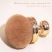 Powder Brush for Pressed Powder Loose Powder Brush Blush Brush Powder Brush Nail Brush Face Brush Makeup Fixing Powder Brush with Mushroom Head for Fixing Loose and Pressed Powder Rose Gold - Buy Online on GoSupps.com