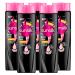Sunsilk Sunsilk Bye Bye Bye Crespo Keratin & Oil Nourishing Shampoo for Crepes and Damaged Hair Intense Nourishing Moisturizing Action Brightening Nourishing - 5 x 250ml Bottles