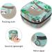 Period Bag Sanitary Napkin Storage Pouch - Animal Print Travel Makeup Bag - Buy Online on GoSupps.com