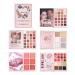 Makeup Palette Book Pigment Rich Formula 60X1.2G+12X4.5G+6X2.5G Travel Blush Palette Makeup Kit for Women Long Lasting Finish For Women Debu
