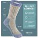 MERIWOOL Kids Merino Wool Hiking Socks - 3 Pack Green Large - Buy Online on GoSupps.com