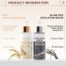 Lot de 2 ampoules exfoliantes avec riz s rum exfoliant au riz blanc et noir duo exfoliant pour une peau clatante | Exfoliant doux pour peau lisse limine les cellules mortes - Buy Online on GoSupps.com