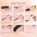 Saviland Builder Nail Gel Kit - Nude Nail Extension Gel for Repair & Strengthening - UV Hard Gel with Nail Brush & Manicure Tools - 100PCS Nail Forms - Nail Salon Supplies - Buy Online on GoSupps.com