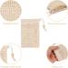 Buy Pinsheng 5-Pack Natural Sisal Soap Bags | Organic Plastic-Free Fiber for Foaming & Massaging Soap - Buy Online on GoSupps.com