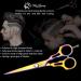 Wishbeauty 6" Hairdressing Scissors Hair Cutting Scissor for Professional Hairdressers Barber Stainless Steel Scissors for Hair Cutting Sharp Hair Scissors for Women Men Children - Buy Online on GoSupps.com