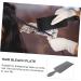 MAGICLULU 1pc Hair Tint Plate Highlights Paddle Hair Bleach Plate Salon Dye Tool Salon Color Applicator Hair Tinting Board Professional Styling Tools Perm Dyeing Balance Paddle - Buy Online on GoSupps.com