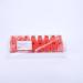 2x Daily Monthly Pill Box Organizer with 32 Compartments - Easy Open Design for Kids, Elderly, Arthritic Hands - Orange - Buy Online on GoSupps.com