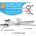 Purplebird 7.0 Fur Scissors for Dogs & Cats - Japanese 440C Stainless Steel Grooming & Effilting Scissors - Buy Online on GoSupps.com
