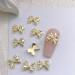 FEIlei 3D Nail Charms Bows Nail Art Studs Nail Jewelry for DIY Crafts Nail Art Decor - Buy Online on GoSupps.com