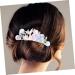 FRCOLOR Rhinestone Tuck Comb Women Crown Hairpiece Headdresses for Women Headpieces for Girls Hair Barrettes Hair Volume Clip Hair Claw Clips Hairclips Flower Girl Metal Hair Comb Women's - Buy Online on GoSupps.com
