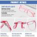 Duco TR90 Blue Light Blocking Glasses for Kids | Anti-Glare Gaming Glasses for Boys & Girls Ages 5-10 - K028 Pink - Buy Online on GoSupps.com
