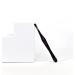 Black Steel Straight Tip Tweezers - Precision Hair Removal Tool | 1 Pc - Buy Online on GoSupps.com