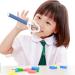 Tongue Tip Exerciser Safe Plastic Gourd Shaped Blue and White Metal Tongue Training Tool for Dysarthria for Children (Blue and White) - Buy Online on GoSupps.com
