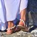 Women s Slip-Toe Sandals - Orthopedic Summer Roman Style Flat Shell Beach Sandals for Flat Feet & Plantar Fasciitis (25.5cm White) - International Shipping Available - Buy Online on GoSupps.com