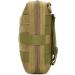 HuntVP Tactical Empty First Aid Bag | Waterproof Molle Pouch with Red Cross Patch | Emergency Kit for Camping & Outdoor | Type 3 Brown - International Shipping Available - Buy Online on GoSupps.com