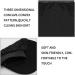4 PCS Exfoliating Gloves Exfoliation Scrubbing Mitt Black Deep Body Exfoliating Glove Dead Skin Remover Shower Body Scrub Gloves for Women and Men Ingrown - Buy Online on GoSupps.com