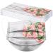 50Pcs Disposable Floral Face_Masks with Designs 3-Ply Breathable Flower Adult Face_Mask with Nose Wire Facemasks for Women (Floral-L) - Buy Online on GoSupps.com