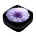 GIAPB Period Bag Sanitary Napkin Storage Bag Pad Holder for Period Makeup Pouch Violet Flower Color5122