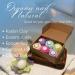 Organic Bath Bombs Gift Set - 6XL Natural with Shea Butter, Coconut Oil, Essential Oils | 6 Botanic Scents for Easter & Mother's Day Gifts - Buy Online on GoSupps.com