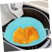 COLLBATH 2pcs Air Fryer Pan Airfryer Baking Pan Reusable Air Fryer Mat Air Fryer Baskets Tool Multifunction - Buy Online on GoSupps.com