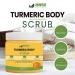 AMVital Turmeric Skincare Set - Scrub Serum Cream - Handcrafted All-Natural - Suitable for All Skin Types - Buy Online on GoSupps.com