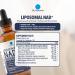 Dr. Robaina Liposomal NAD Liquid Drops Doctor-Formulated with Trans-Resveratrol Quercetin CoQ10 Vitamin B3 & TMG 400 mg NAD per 4 mL Serving Berry Flavor Amber Glass Dropper 4 fl oz - Buy Online on GoSupps.com