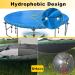12 14 15 Ft Waterproof Trampoline Cover - 4 Season Protection for Round Trampolines & Swimming Pools - Blue (14 FT) - Buy Online on GoSupps.com