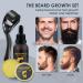 Beard Growth Kit with Roller 0.26 mm 30 ml Beard Growth Oils 30 g Beard Balm Beard Growth Men's Beard Kit Men's Beard Ca - Buy Online on GoSupps.com