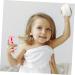 Buy Healvian 3-in-1 Travel Toothbrush & Massage Accessories for Toddlers | Silicone Oral Care Tools for Children - Pink Baby Soft Fur - Buy Online on GoSupps.com