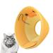 Cone for Cats Soft Pet Cones for Cats with Cute Animal Pattern | Cat Donut for Kittens Cats and Dogs to Prevent Biting and Stop Licking Wound Dyog Cute Pet Duck S