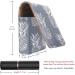 Tacameng Pineapple Grey Lip Gloss Holder with Mirror - Portable Makeup Bag for Women - Buy Online on GoSupps.com