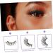 20 Pairs fluffy cross Makeup Tools dense slim cosmetic Adhesive fan eyelash kit artificial eyelashes Cosmetic bag eyes 3d volume lengthen g200 Assorted natural fake lashes - Buy Online on GoSupps.com