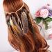 Repuhand Bohemian Peacock Feather Headdress | Elegant Hair Band Accessories for Women - International Shipping - Buy Online on GoSupps.com