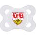 MAM Silicone Pacifier Set of 2 for 0-6 Months - VfB Stuttgart Design | International Shipping - Buy Online on GoSupps.com
