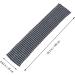 Silicone Body Brush Bath Towel Set - 2Pcs Pull Back Strip Scrubber for Adults | 100x25cm - Buy Online on GoSupps.com