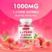 L-Lysine 1000mg Gummies Lysine Supplement for Adults & Kids Essential Amino Acid Supplement for Oral & Lips Health Boost Immune & Calcium & Collagen Sugar-Free Strawberry Flavor 60 Count 60 Count (Pack of 1) - Buy Online on GoSupps.com