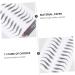 NOLITOY 36 Sheets Waterproof Eyebrow Stickers Makeup Tools Fake Eyebrows for Women Temporary Brow Tattoos 3d 1 count (Pack of 1) Blackx3pcs - Buy Online on GoSupps.com