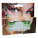 Eulenspiegel 000380 - artificial eyelashes green springs with black dots 1 ml of special eyelash glue instructions for carnival Mottoparty green/black dotted green/black dotted