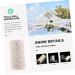 ABOOFAN 3 Rolls Christmas Scarf Dinner Table Decor Mesh Ribbon Diy Wrapping Tulle Star Yarn - Buy Online on GoSupps.com