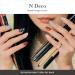 ohora Semi Cured Gel Nail Strips (N Deco) - Salon-Quality, Long Lasting, Easy Application - Compatible with Any Nail Lamps - Includes Prep Pads, Nail File & Wooden Stick - Buy Online on GoSupps.com