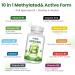 Liposomal B Complex for High Absorption Methylated B12 L-Methyfolate(5-MTHF ) Full Active B Vitamins with Choline Inositol-Energy Metabolism Brain & Heart Support Vegan Non-GMO 3 Month Supply - Buy Online on GoSupps.com