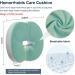 SPEEDWOW Hemorrhoid Donut Pillow - Ergonomic Design for Coccyx, Sciatica & Postpartum Pain Relief - Memory Foam Cushion (Green) - Buy Online on GoSupps.com