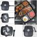 Soup Pot 5 in 1 Divided Stainless Steel Grill Frying Pan Multi-Purpose Kitchen Utensils Pots for Kitchen Plate - Buy Online on GoSupps.com