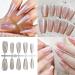 Ruarby red Heart False Nails Full Cover False Nails Valentine's Day False Nails Press on Nails Stick on Nails for Nails Decor - Buy Online on GoSupps.com