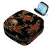 Storage bags for women's bandages embroidery skull rose printing menstrual cup portable women's bandages storage bags female menstruation first period bag