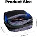 Peacock Design Sanitary Napkin Storage Bag - Portable Menstrual Pad Pouch for Women - Multicoloured - Buy Online on GoSupps.com