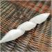 JUKUCKV Natural Selenite Crystal Massage Wand - Polished Helix Stick for Spiritual Support & Home Decor - Buy Online on GoSupps.com