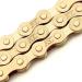 ZHIQIU FSC F410 1-Speed Bicycle Chain Single (1/2 x 1/8-Inch, 104L) Ti-N Gold