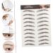 Beavorty 72 Sheets Waterproof Eyebrow Stickers Eyebrow Grooming Shaping Kit Eyebrow Tattoos Stickers Make up - Buy Online on GoSupps.com