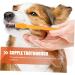 BESPORTBLE 2sets Pet Toothbrush Cat Toothpaste Dog Oral Cleaning Toothbrush Toothpaste for Dogs Puppy 10pcs*2 - Buy Online on GoSupps.com